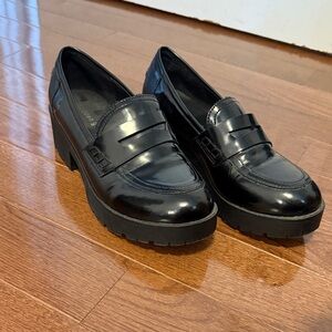 Classic Black Loafers for Women